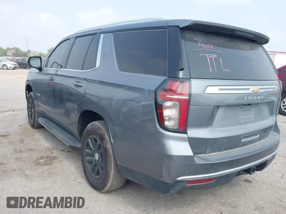 ✅ 2021 Chevrolet Tahoe LT • VIN: 1GNSKNKD9MR240236 • Lot: 42302155. Listed on IAAI with 84,897 mi. Free auction sales archive from the USA and detailed vehicle history report at DreamBid. Image 3.