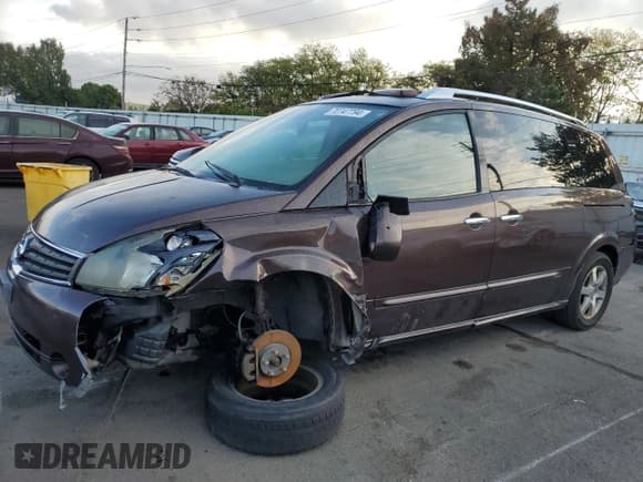 ✅ 2007 Nissan Quest SE • VIN: 5N1BV28U07N141172 • Lot: 70747794. Wystawiony na Copart z przebiegiem 210 409 mil. Bezpłatny archiwum sprzedaży aukcyjnych z USA i szczegółowy raport historii pojazdu na DreamBid. Zdjęcie 1.