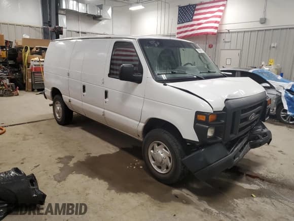 ✅ 2013 Ford Econoline Cargo Commercial • VIN: 1FTNE2EWXDDA50385 • Lot: 70865015. Listed on Copart with 72,517 mi. Free auction sales archive from the USA and detailed vehicle history report at DreamBid. Image 4.