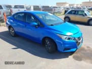 ✅ 2022 Nissan Versa SV • VIN: 3N1CN8EV5NL840421 • Lot: 41645793. Listed on IAAI with 28,830 mi. Free auction sales archive from the USA and detailed vehicle history report at DreamBid. Image 1.