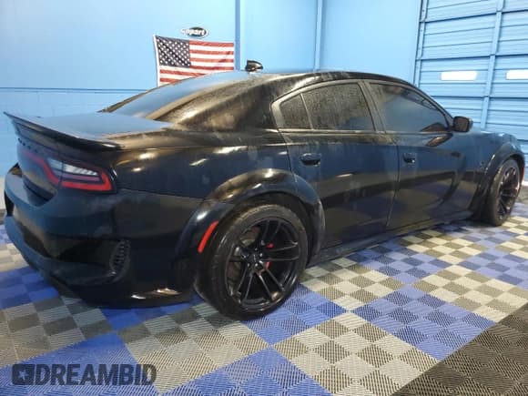 ✅ 2022 Dodge Charger SRT Hellcat Widebody • VIN: 2C3CDXL96NH171203 • Lot: 69379484. Listed on Copart with 24,361 mi. Free auction sales archive from the USA and detailed vehicle history report at DreamBid. Image 3.