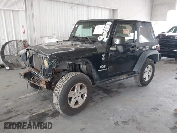 ✅ 2008 Jeep Wrangler X • VIN: 1J4FA24118L649817 • Лот: 43807636. Опубликован ранее на IAAI с пробегом 160 137 миль. Бесплатный доступ к архиву аукционных продаж из США и подробный отчёт об истории автомобиля на DreamBid. Изображение 2.
