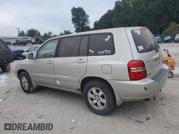 2003 Toyota Highlander z VIN JTEGD21A830058329, wystawiony jako Copart lot #69748265 z przebiegiem 221 228 mil mil oraz Czysty tytuł • Clean title. Historia ofert i sprzedaży dostępna na DreamBid. Obrazek 2.