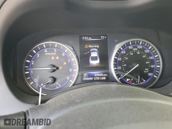 ✅ 2018 Infiniti Q60 Sport • VIN: JN1EV7EK5JM341496 • Лот: 75397364. Опубликован ранее на Copart с пробегом 89 868 миль. Бесплатный доступ к архиву аукционных продаж из США и подробный отчёт об истории автомобиля на DreamBid. Изображение 9.