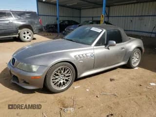 ✅ 2001 BMW Z3 3.0 • VIN: WBACN53461LL48778 • Лот: 53304835. Опубликован ранее на Copart с пробегом 154 832 миль. Бесплатный доступ к архиву аукционных продаж из США и подробный отчёт об истории автомобиля на DreamBid. Изображение 1.