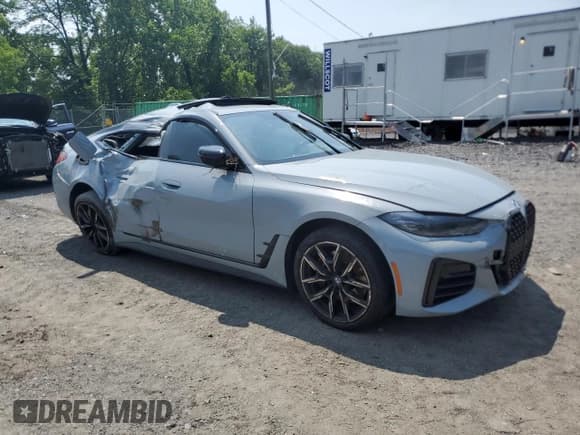 ✅ 2023 BMW 4 Series 430i xDrive • VIN: WBA73AV06PFP29080 • Lot: 60283705. Listed on Copart with 47,104 mi. Free auction sales archive from the USA and detailed vehicle history report at DreamBid. Image 4.