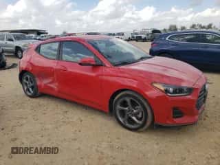 2019 Hyundai Veloster 2.0 с VIN KMHTG6AF1KU006508, выставлен на аукционе Copart как лот 78395834 с пробегом 20 569 миль миль и Списание • Salvage title. История ставок и продаж доступна на DreamBid. Изображение 4.