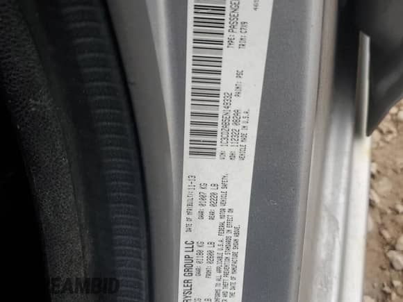 2014 Dodge Avenger SE с VIN 1C3CDZAB5EN149332, выставлен на аукционе Copart как лот 91020165 с пробегом 173 771 миль миль и Списание • Salvage title. История ставок и продаж доступна на DreamBid. Изображение 13.