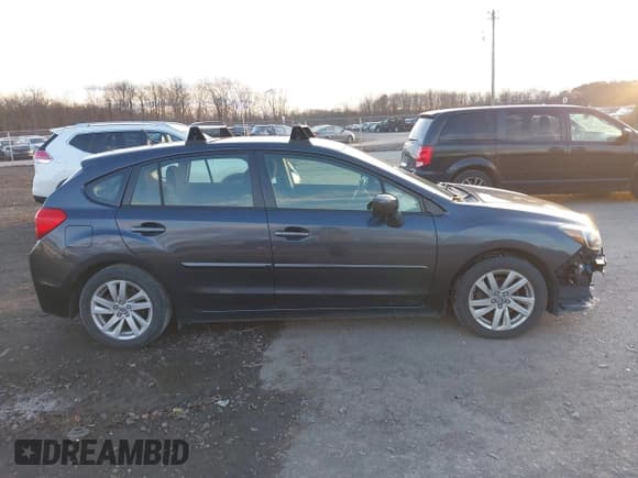 ✅ 2015 Subaru Impreza Premium • VIN: JF1GPAC6XFH206121 • Lot: 43708295. Listed on IAAI with 105,486 mi. Free auction sales archive from the USA and detailed vehicle history report at DreamBid. Image 14.