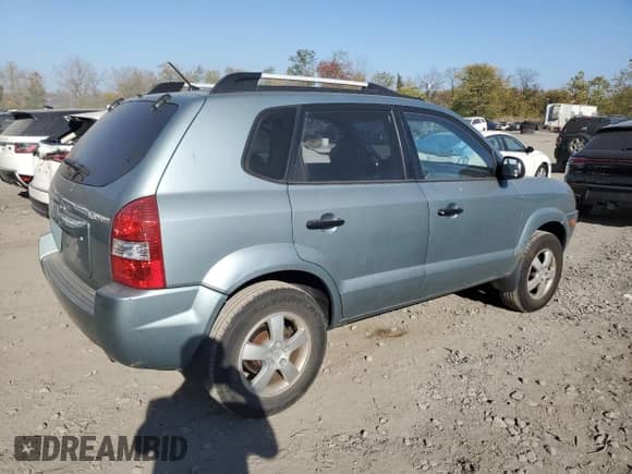 2007 Hyundai Tucson GLS z VIN KM8JM12B87U529322, wystawiony jako Copart lot #76936004 z przebiegiem 173 251 mil mil oraz Szkoda całkowita • Salvage title. Historia ofert i sprzedaży dostępna na DreamBid. Obrazek 3.