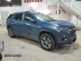 2025 Chevrolet Equinox AWD LT z VIN 3GNAXPEG4SL146803, wystawiony jako Copart lot #89404865 z przebiegiem 3 711 mil mil oraz Szkoda całkowita • Salvage title. Historia ofert i sprzedaży dostępna na DreamBid. Obrazek 4.