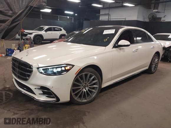 ✅ 2023 Mercedes-Benz S 580 • VIN: W1K6G7GB5PA218791 • Лот: 41207504. Опубликован ранее на IAAI с пробегом 31 107 миль. Бесплатный доступ к архиву аукционных продаж из США и подробный отчёт об истории автомобиля на DreamBid. Изображение 2.