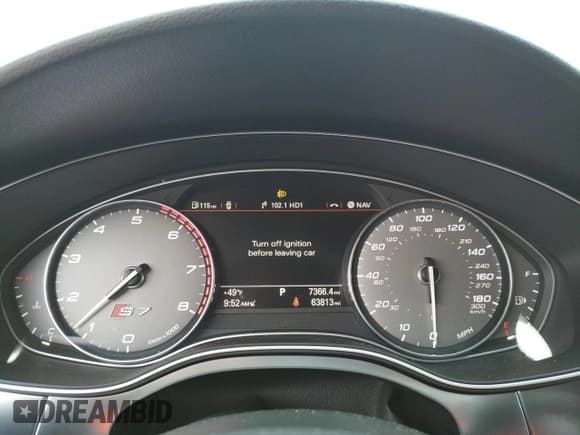 ✅ 2015 Audi S7 • VIN: WAUW2AFC2FN012266 • Lot: 72085762. Wystawiony na Copart z przebiegiem 63 813 mil. Bezpłatny archiwum sprzedaży aukcyjnych z USA i szczegółowy raport historii pojazdu na DreamBid. Zdjęcie 9.