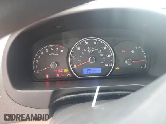 2009 Hyundai Elantra GLS with VIN KMHDU46D99U689934, listed as a Copart auction lot 66932764 with 204,949 mi miles and Non repairable. Bid and sale history available at DreamBid. Image 9.