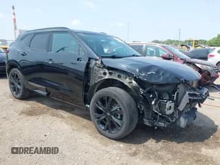 ✅ 2021 Chevrolet Blazer RS • VIN: 3GNKBKRS7MS568335 • Lot: 42446021. Listed on IAAI with 75,895 mi. Free auction sales archive from the USA and detailed vehicle history report at DreamBid. Image 1.
