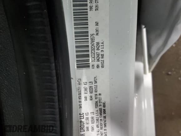 ✅ 2013 Dodge Avenger SXT • VIN: 1C3CDZCB2DN709576 • Лот: 86181884. Опубликован ранее на Copart с пробегом 109 830 миль. Бесплатный доступ к архиву аукционных продаж из США и подробный отчёт об истории автомобиля на DreamBid. Изображение 12.