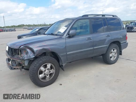 ✅ 2005 Toyota Land Cruiser • VIN: JTEHT05J552070760 • Lot: 43474548. Wystawiony na IAAI z przebiegiem 233 833 mil. Bezpłatny archiwum sprzedaży aukcyjnych z USA i szczegółowy raport historii pojazdu na DreamBid. Zdjęcie 2.