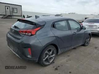 2019 Hyundai Veloster Premium z VIN KMHTG6AF3KU016621, wystawiony jako Copart lot #43962805 z przebiegiem 54 952 mil mil oraz Szkoda całkowita • Salvage title. Historia ofert i sprzedaży dostępna na DreamBid. Obrazek 3.