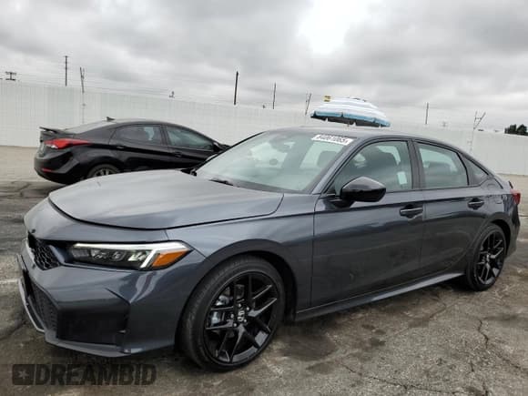 ✅ 2025 Honda Civic Sport • VIN: 2HGFE4F82SH323563 • Lot: 84061065. Wystawiony na Copart z przebiegiem 7 655 mil. Bezpłatny archiwum sprzedaży aukcyjnych z USA i szczegółowy raport historii pojazdu na DreamBid. Zdjęcie 1.