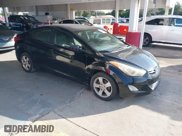 ✅ 2012 Hyundai Elantra GLS • VIN: 5NPDH4AE1CH140707 • Lot: 43661639. Listed on IAAI with 256,794 mi. Free auction sales archive from the USA and detailed vehicle history report at DreamBid. Image 1.