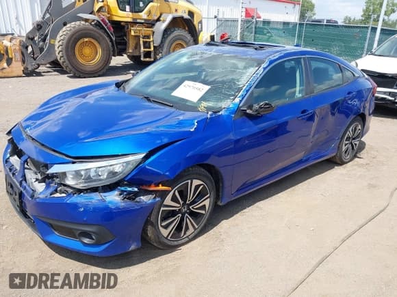 ✅ 2018 Honda Civic EX-L • VIN: 19XFC1F87JE003006 • Лот: 42970582. Опубликован ранее на IAAI с пробегом 126 969 миль. Бесплатный доступ к архиву аукционных продаж из США и подробный отчёт об истории автомобиля на DreamBid. Изображение 2.