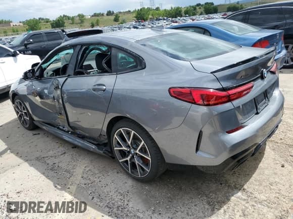 ✅ 2024 BMW 2 Series M235i xDrive • VIN: WBA13AL02R7N74341 • Lot: 62718315. Listed on Copart with 9,223 mi. Free auction sales archive from the USA and detailed vehicle history report at DreamBid. Image 2.