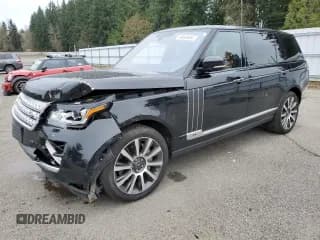 ✅ 2015 Land Rover Range Rover Autobiography • VIN: SALGV3TF8FA236960 • Lot: 48063604. Listed on Copart with 93,823 mi. Free auction sales archive from the USA and detailed vehicle history report at DreamBid. Image 1.