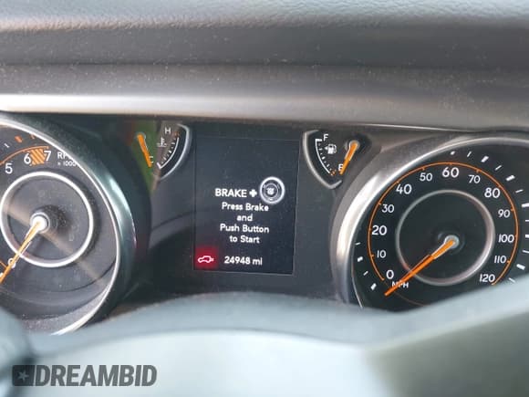 ✅ 2020 Jeep Wrangler Unlimited Black and Tan • VIN: 1C4HJXDN6LW154468 • Лот: 42974487. Опубликован ранее на IAAI с пробегом 24 948 миль. Бесплатный доступ к архиву аукционных продаж из США и подробный отчёт об истории автомобиля на DreamBid. Изображение 7.