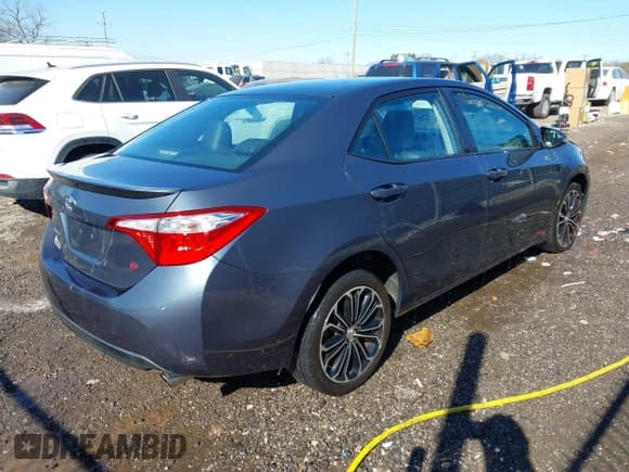 ✅ 2015 Toyota Corolla S Plus • VIN: 2T1BURHE1FC391627 • Lot: 43644126. Listed on IAAI with 179,816 mi. Free auction sales archive from the USA and detailed vehicle history report at DreamBid. Image 4.