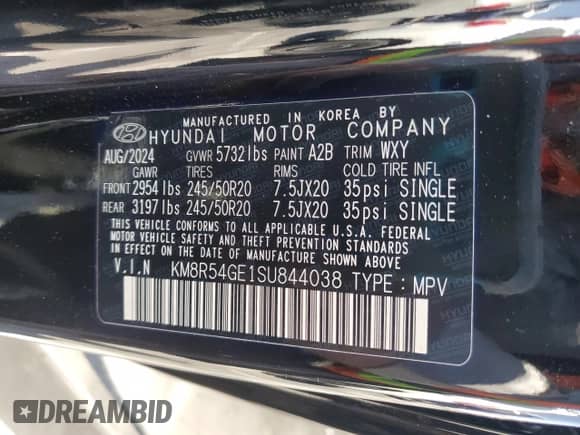 ✅ 2025 Hyundai Palisade Limited • VIN: KM8R54GE1SU844038 • Лот: 64513395. Размещён на Copart с пробегом 2 671 миль миль. Получите бесплатный доступ к архиву аукционных продаж из США и посмотрите подробный отчёт об истории автомобиля на DreamBid. Изображение 14.