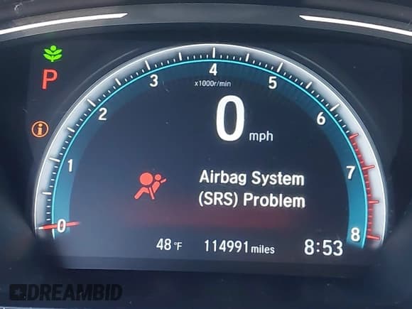 ✅ 2021 Honda Civic EX • VIN: SHHFK7H66MU224126 • Lot: 43469566. Listed on IAAI with 114,991 mi. Free auction sales archive from the USA and detailed vehicle history report at DreamBid. Image 16.