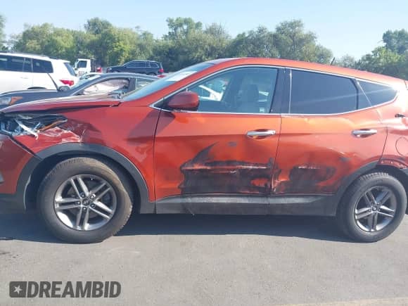 2017 Hyundai Santa Fe 2.4L with VIN 5XYZTDLB9HG444244, listed as a IAAI auction lot 43144566 with 150,150 mi miles and . Bid and sale history available at DreamBid. Image 6.