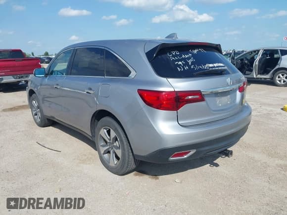 ✅ 2016 Acura MDX • VIN: 5FRYD3H28GB020909 • Лот: 42508187. Опубликован ранее на IAAI с пробегом 126 360 миль. Бесплатный доступ к архиву аукционных продаж из США и подробный отчёт об истории автомобиля на DreamBid. Изображение 3.