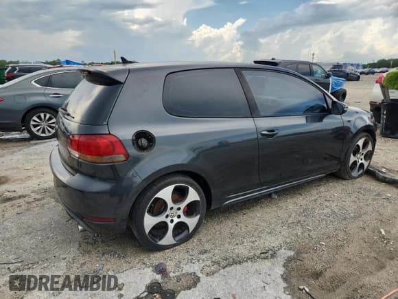 ✅ 2012 Volkswagen Golf GTI w/Conv & Sunroof • VIN: WVWEV7AJXCW246367 • Lot: 63641725. Listed on Copart with Not provided. Free auction sales archive from the USA and detailed vehicle history report at DreamBid. Image 3.