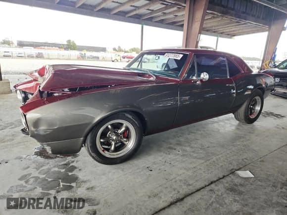 ✅ 1967 Chevrolet Camaro • VIN: 124377L155616 • Lot: 91277965. Listed on Copart with 3,893 mi. Free auction sales archive from the USA and detailed vehicle history report at DreamBid. Image 1.