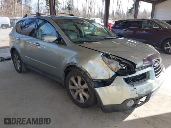 ✅ 2006 Subaru Tribeca 7-Pass • VIN: 4S4WX85C064409622 • Lot: 41734988. Listed on IAAI with 186,291 mi. Free auction sales archive from the USA and detailed vehicle history report at DreamBid. Image 1.
