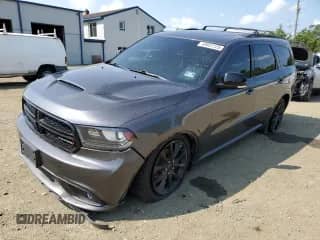 2018 Dodge Durango GT z VIN 1C4RDJDG7JC404857, wystawiony jako Copart lot #65951125 z przebiegiem 166 015 mil mil oraz Szkoda całkowita • Salvage title. Historia ofert i sprzedaży dostępna na DreamBid. Obrazek 1.