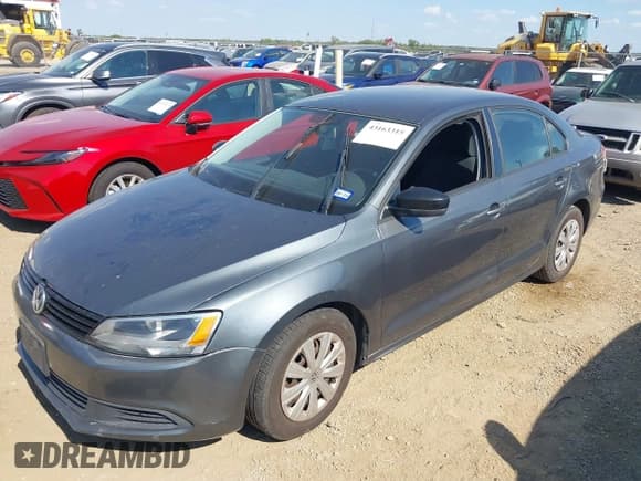 ✅ 2012 Volkswagen Jetta S • VIN: 3VW2K7AJ6CM459454 • Lot: 43163315. Listed on IAAI with 171,133 mi. Free auction sales archive from the USA and detailed vehicle history report at DreamBid. Image 2.