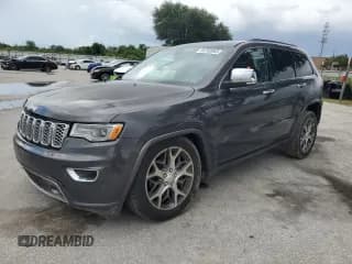 ✅ 2020 Jeep Grand Cherokee Overland • VIN: 1C4RJFCT7LC257835 • Lot: 64763965. Listed on Copart with 71,640 mi. Free auction sales archive from the USA and detailed vehicle history report at DreamBid. Image 1.