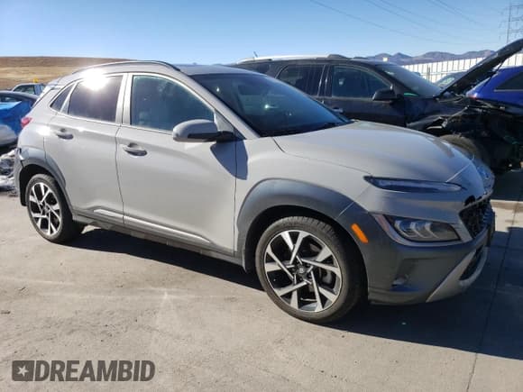 ✅ 2022 Hyundai Kona Limited • VIN: KM8K5CA36NU874756 • Лот: 40770784. Опубликован ранее на Copart с пробегом 24 452 миль. Бесплатный доступ к архиву аукционных продаж из США и подробный отчёт об истории автомобиля на DreamBid. Изображение 4.