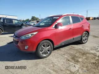 2015 Hyundai Tucson SE z VIN KM8JU3AGXFU999682, wystawiony jako Copart lot #87428875 z przebiegiem 139 781 mil mil oraz Czysty tytuł • Clean title. Historia ofert i sprzedaży dostępna na DreamBid. Obrazek 1.