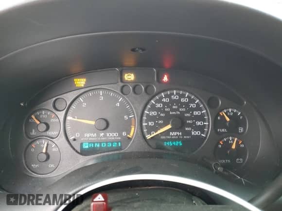 2002 Chevrolet Blazer LS z VIN 1GNDT13W02K155161, wystawiony jako Copart lot #80033774 z przebiegiem 145 425 mil mil oraz Szkoda całkowita • Salvage title. Historia ofert i sprzedaży dostępna na DreamBid. Obrazek 9.