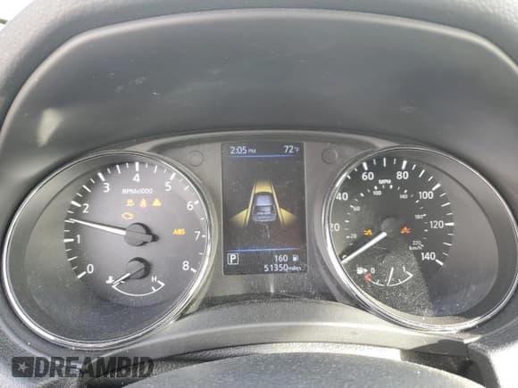 ✅ 2020 Nissan Rogue SL • VIN: 5N1AT2MV6LC757206 • Lot: 91627715. Listed on Copart with 51,350 mi. Free auction sales archive from the USA and detailed vehicle history report at DreamBid. Image 9.