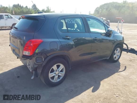 2020 Chevrolet Trax LS с VIN 3GNCJKSB9LL261954, выставлен на аукционе IAAI как лот 43360540 с пробегом 66 299 миль миль и . История ставок и продаж доступна на DreamBid. Изображение 4.