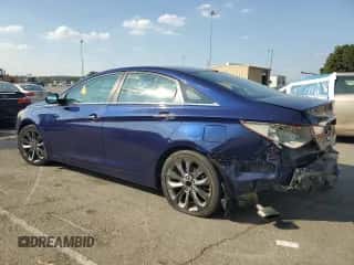 2011 Hyundai Sonata Limited with VIN 5NPEC4AC5BH154139, listed as a Copart auction lot 81115195 with 186,732 mi miles and Salvage title. Bid and sale history available at DreamBid. Image 2.