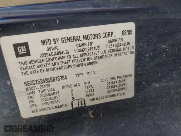 ✅ 2006 Saturn VUE • VIN: 5GZCZ53436S818784 • Lot: 43388536. Wystawiony na IAAI z przebiegiem Nie podano. Bezpłatny archiwum sprzedaży aukcyjnych z USA i szczegółowy raport historii pojazdu na DreamBid. Zdjęcie 9.