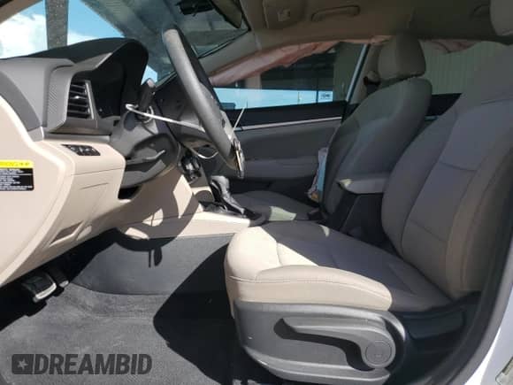 2019 Hyundai Elantra SEL z VIN 5NPD84LF3KH416907, wystawiony jako Copart lot #87271785 z przebiegiem 46 410 mil mil oraz Nie do naprawy • Non repairable. Historia ofert i sprzedaży dostępna na DreamBid. Obrazek 7.