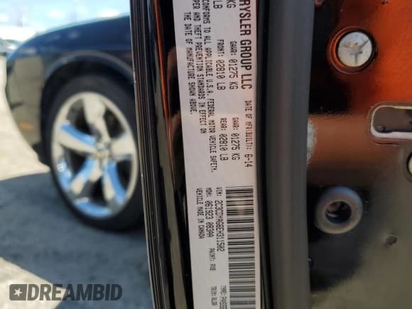 ✅ 2014 Dodge Challenger SXT • VIN: 2C3CDYAG6EH311502 • Lot: 72780224. Wystawiony na Copart z przebiegiem 91 551 mil. Bezpłatny archiwum sprzedaży aukcyjnych z USA i szczegółowy raport historii pojazdu na DreamBid. Zdjęcie 13.