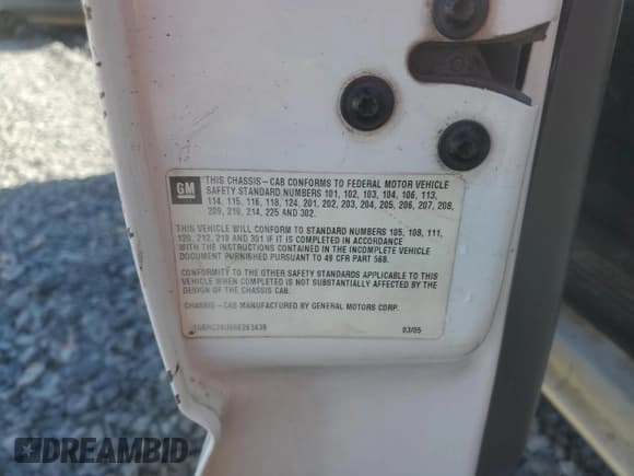 ✅ 2005 Chevrolet Silverado 2500HD Work Truck • VIN: 1GBHC24U55E263439 • Лот: 48574665. Опубликован ранее на Copart с пробегом Не указан. Бесплатный доступ к архиву аукционных продаж из США и подробный отчёт об истории автомобиля на DreamBid. Изображение 14.