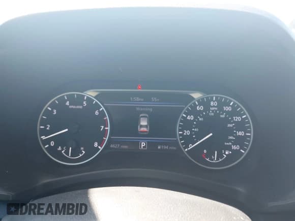 ✅ 2025 Nissan Sentra SV • VIN: 3N1AB8CV9SY376485 • Lot: 43593456. Listed on IAAI with 4,627 mi. Free auction sales archive from the USA and detailed vehicle history report at DreamBid. Image 7.